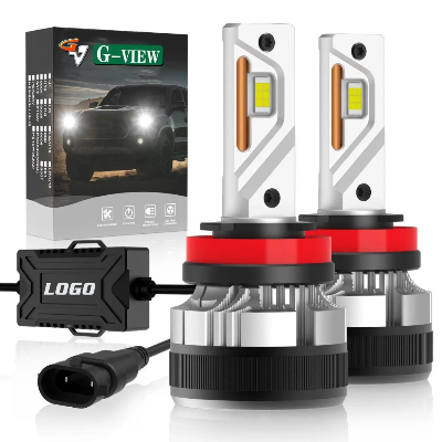 G-View G12W Wholesale Auto Car LED Headlight Bulb High Power H13 H11 9005 H7 H4 Car LED Headlights LED Car Lights