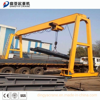Dingya Marble Steel Factory Double Girder Beam Gantry Goliath Cranes