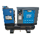  USA Free Shipping 60cfm Rotary Screw Air Compressor 230V 3-Phase 15 HP with 80 Gal. Tank Size Air Dryer Included,