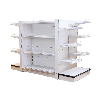 Popular Double Sides Back Holes Supermarket display Rack
