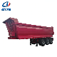  3 Axle Dump Semi Trailer Heavy Duty 45 60 Cubic Meter Tipper Rear U Shape Semi Dump Trailer Truck