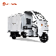 Cheap New Delivery Trike Electric Cargo Tricycle for Express Three Wheel Vehicle with Closed Carriage Trike Rainproof Cab manufacturer