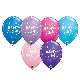  Wholesale Bulk Cheap Custom Inflatable Helium Foil Latex Punch Colorful Printing Children Toy Festival Wedding Party Advertising Balloon for Decoration