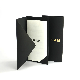  Invitation Envelope Custom Hot Gold Stamping Black Paper Gift A5 Envelope Business Card Wedding Invitation Card Packaging