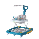  Hot Selling Comfortable Anti Rollover Portable Baby Walker with Cartoon Music Toys Baby Walker