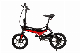  Folding Electric Bike with Removable Battery & 7-Speed Gear Shift Pedal-Assist Ebike with Suspension & 16-Inch Tires 350W Motor
