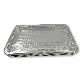 Half Size Disposable Aluminum Foil Kitchenware Cookware Baking Cake Container, Plate Fast Food Packaging Container with Lids manufacturer
