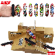 New Fidget Toys Games Fingerboard Skateboard Plastic Mini Finger Boards Skate Truck Finger Skateboard for Kid Toy Popular Set manufacturer