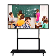  All in One Android 8.0 Windows Linux Dual System 4K LCD Display Flat Panel Smart Interactive Whiteboard Electric White Board for School