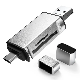  7-in-1 Smartphone Card Reader USB OTG Support TF/Ms/M2/Xd/CF/TF Card
