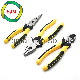  Carbon Steel or Cr-V, PVC&TPR&PP&Dipped Handle, Nickel Plated, Combination Pliers, Diagonal Cutting Pliers, Long Nose Pliers