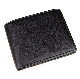  Amazon Promotional Good Quality Black Genuine Leather RFID Blocking Cards Wallet for Men