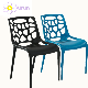  Cheap Outdoor White Modern Design Leisure Stacking Dining Plastic Chair