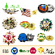 Free Sample Custom Made Metal Welding Die Struck Enamel National Country Australia Flag Lapel Pin manufacturer