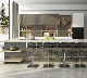  Custom Handle Free Modern Italian Fiber Lacquer Kitchen Cabinet Complete Kitchen Set