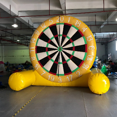 4m or Customized Inflatabe Football Dart Board Game