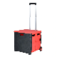  Factory Wholesale Cheap Plastic Grocery Cart Folding Storage Box with Multi Purpose