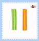  Double Color Mint Flavour 4.5g 3G Bubble Chewing Gum for Fun