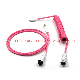  Custom Coiled USB Type-C Mini Micro USB Cables for Mechanical Keyboard