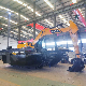  Amphibious Floating Excavator for Swam Buggy Crawler Amphibious Undercarriage Pontoons Float Tank Backhoe Marsh Wetland Dredging Equipment Long Reach Boom 20t