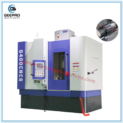 G400 6 Axis CNC Gear Hobbing Machine with Automation Ring Loader