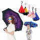 New Convenient up Close Fashion Reverse Umbrella for Adults and Children Hands Free Double Layer Umbrellas Reversible Inversion Sun & Rain Inverted Umbrellas manufacturer