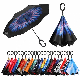 C Shape Handle Custom Logo Promotion Reverse Umbrella manufacturer