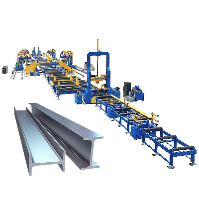 Steel Structure Processing H-Shaped Steel Welding Machine H Beam Production Line