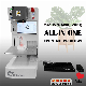  Mini Portable Desktop Auto Focus Fiber Laser Marking Machine for Metal Name Tag Engraving Plastic Pet Logo Printing Brand Plate Rotary Ring Date Engraver
