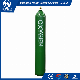  40L 150bar 5.7mm ISO Tped Certificate Seamless Steel Industrial and Medical Oxygen Gas Cylinder