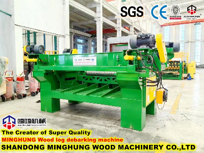 Minghung Wood Log Rounding Debarking Machine for Plywood Veneer Production Machine