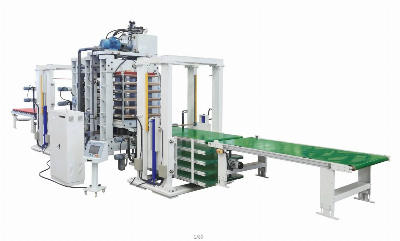 Qiulin Hot Press Machine with Multilayer Synchronous Loading and Unloading Device