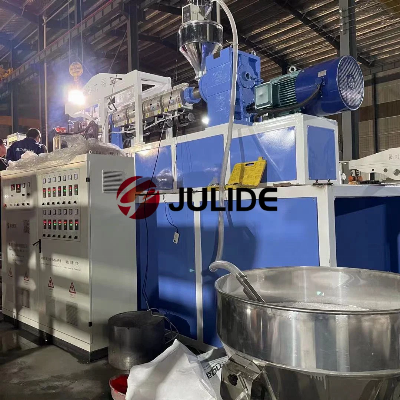 Qingdao Julide Poe EVA PE Plastic Bed Coil Mattress Production Line