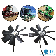 Hydraulic Adjustable Pitch Axial Flow Fans Axial Fan with Reversed Direction Blowing for Cotton Pickers / Wheat Harvester / Radiator / Water Tank manufacturer