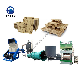  Sawdust Pallet Compressed Machine European Standard Wood Pallet Hot Press Machine