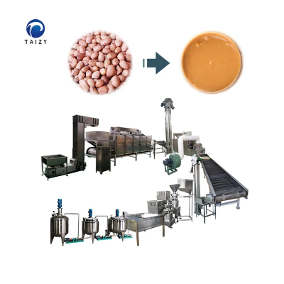 Fully Automatic Nut Butter Grinding Production Line Peanut Butter Making Machine