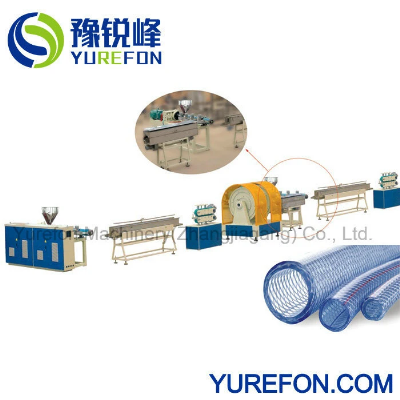 PVC Fiber Reinforced Hose Production Line Garden Hose Manufacturing Machinery