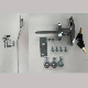 Custom Heavy Duty Galvanized Sheet Striker Plate with Slot Silver Perforated Angle Plates for Garage Door manufacturer