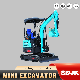  EPA and Euro 5 Emission New Mini Digger Machine Small Chinese Mini Hydraulic Crawler Excavator with Accessories for Sale Cheap Price with CE/ISO Certificates