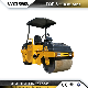  Ltmg Mini Double Single Drum Vibratory Asphalt 1 Ton 2 Ton 3 Ton Road Roller