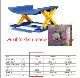  Hx500 European Original High-Quality Mini Scissor Lift Table Low Profile Lift Table