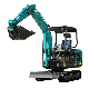Mini Excavator 0.8~1 Ton/T Chain Excavator Crawler Excavator for Sale manufacturer