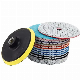  80-180mm Resin Bond Wet or Dry Diamond Polishing Pads for Marble Granite Stone Quartz Concrete Rock