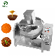  Fully Automatic 500L Electric Heating Planetary Mixer Cooking Jacketed Kettle Making Machine