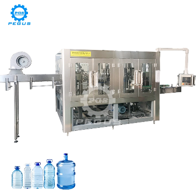 Automatic 8000 Bph Soda Water Filling Machine Cola Beverage Production Line