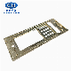  High Quality CNC Machined Part / Aluminium for Safety Equipment Alumina Gold Color