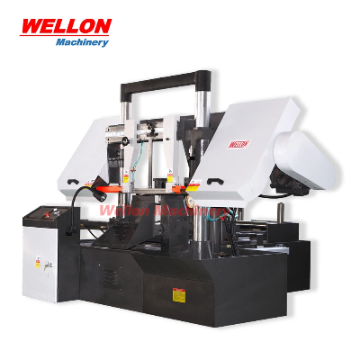 Full Automatic Metal Cutting Double Column Band Saw Ghs4228 Ghs4230 Ghs4235