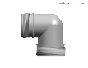 Elbow Jiont with Threads, PP+GF20 Material, Slider Mold manufacturer