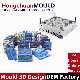  Heavy Duty Double Side Plastic Pallet Mould for Warehouse Storage & Stacking