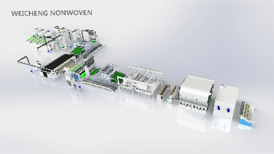 Nonwoven Machine Spunlace Production Line for Facial Medical Supplier Wet Tissue